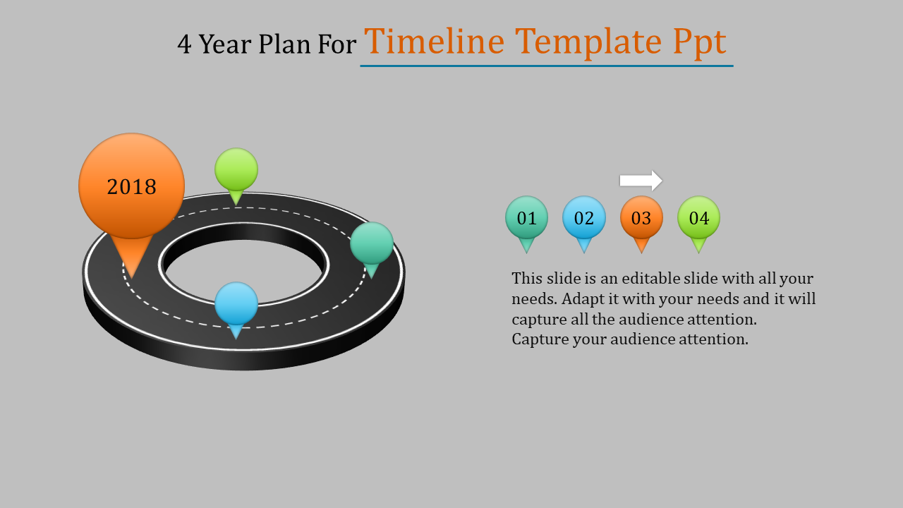 Free - Customized Timeline Template PPT Presentation